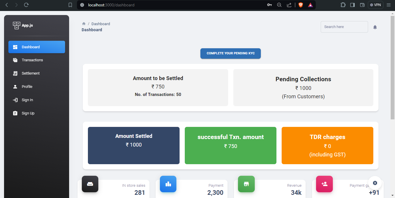 Theme-2 Dashboard Alt